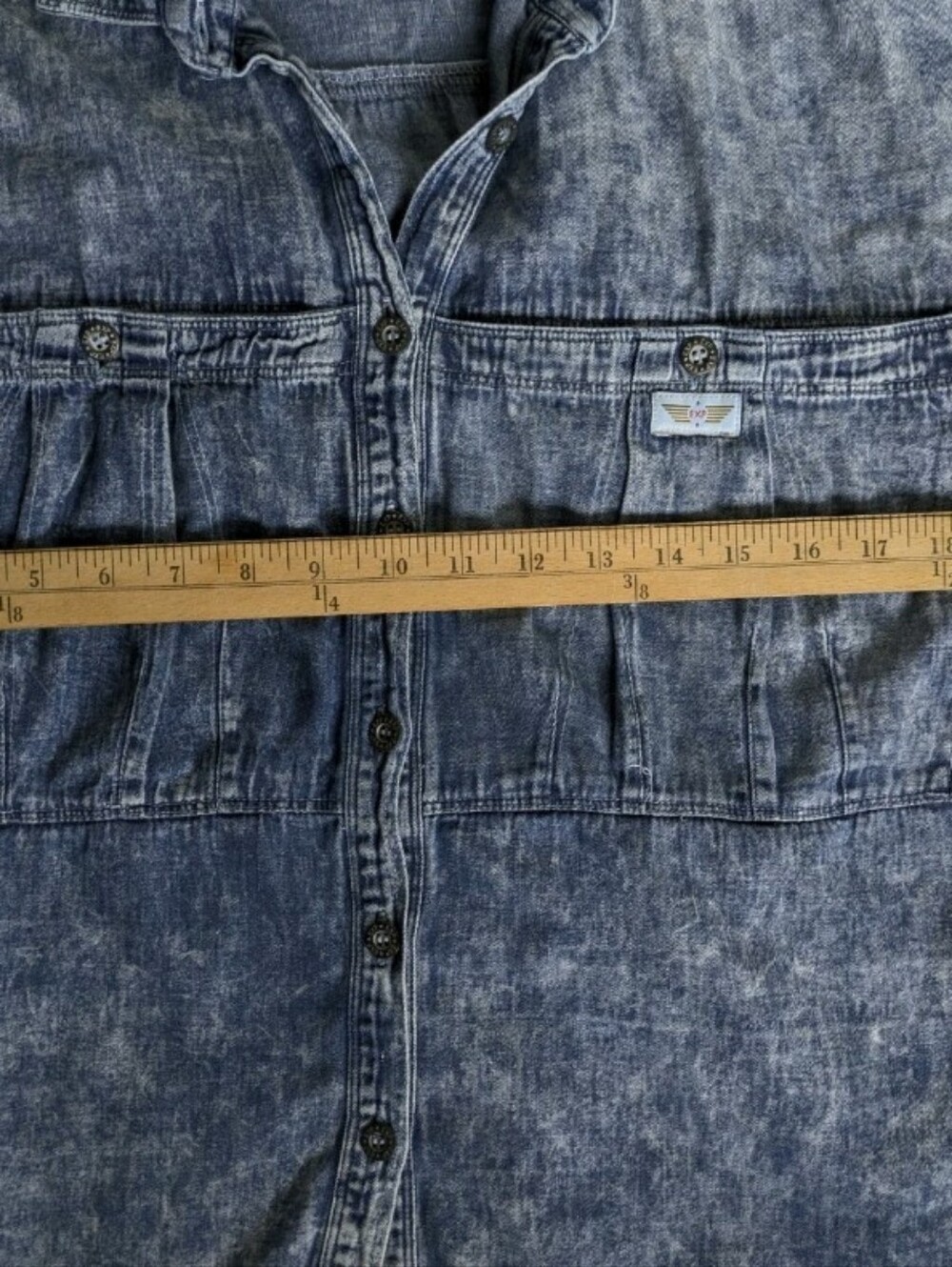 Vintage Express Women's Big Pocket Blouse Medium - Picture 5 of 10
